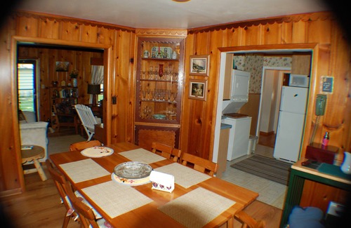 Union Pier Cottage | Inviting Beach Cottage with Garden, Steps from Private Shore