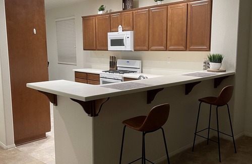 Victorville House | Inviting Bedroom with Kitchen and Parking in Victorville