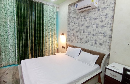 Chaksu House | Inviting Bedrooms with Private Pool & Barbeque Area