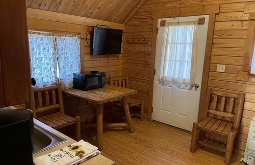Summit Cabin | Inviting Cabin Retreat with Kitchen and Pool Access