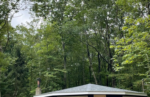 Hawley Cabin | Serene Cabin Retreat with Spa & Lake Views Near Hiking