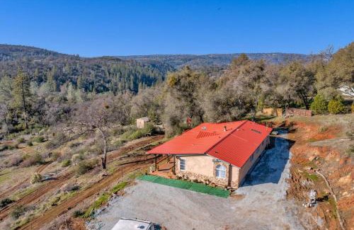 Pilot Hill House | Discover Paradise 10Acre Ranch with Hot Tub & Family Amenities