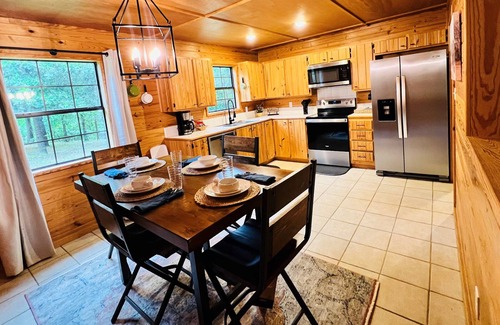 Murfreesboro Cabin | Inviting Cabin with Private Pond & Firepit Near Nature