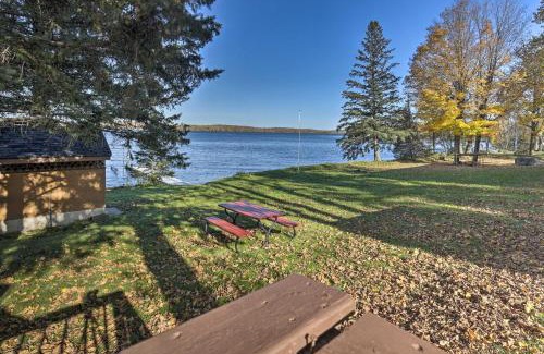 Hayward House | Inviting Cabin with Deck and Private Dock at Nelson Lake