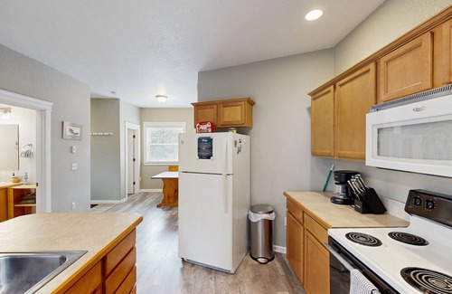 Netarts House | Inviting Cabin with Fireplace & Ocean View - Pet Friendly