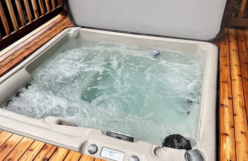 Brinnon Cabin | Cozy cabin with hot tub and fire pit in brilliant Brinnon