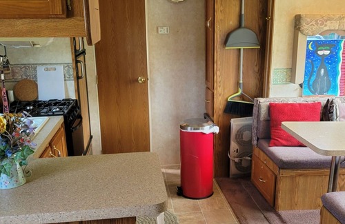 Christiansburg Cabin | Charming Camper Retreat with Lake View in Christiansburg