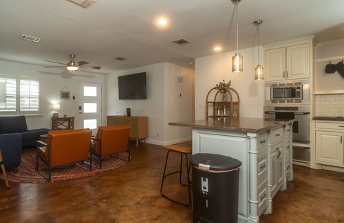 Mesa Park House | Ideal Retreat: Cozy Casa with Hot Tub & Game Room Awaits