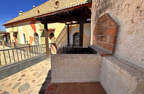 Benalua de Guadix Apartment | Charming Cave Studio with Terrace and Spa Amenities
