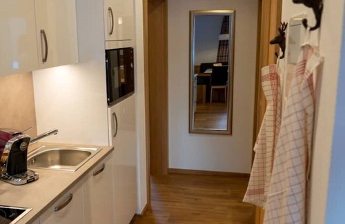 Kloesterle am Arlberg Ski Chalet | Inviting Chalet Wood on Arlberg: Spa and Family Amenities