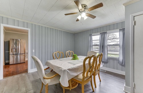 Charlotte House | Charming Charlotte Retreat with Fire Pit & Family Amenities