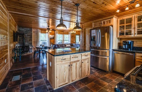 Himrod House | Relaxing Chateau Retreat with Pool and Spa Amenities