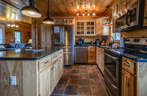 Himrod House | Relaxing Chateau Retreat with Pool and Spa Amenities