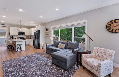 Loveland House | Stylish Downtown Loveland Home with Family-Friendly Amenities