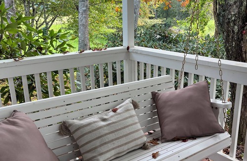 Altamont Cottage | Cozy Christmas Cottage on Linville River- Fireplace & pet-friendly