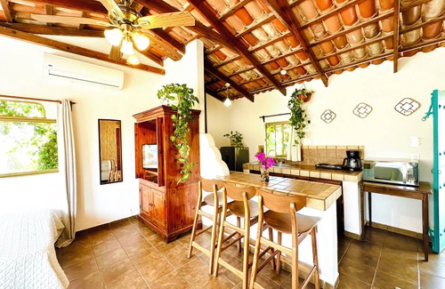Jimenez Apartment | Charming Studio Steps from Downtown with Pool & Ocean View