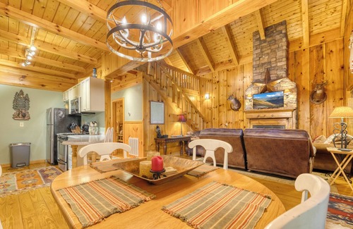 Ellijay Cabin | Relaxing Cohutta Cabin - Creek Front Retreat in Wilderness