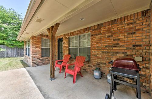 College Station House | Inviting College Station Home with Patio and Fireplace