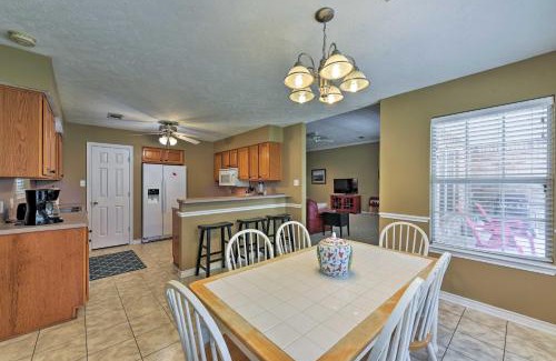 College Station House | Inviting College Station Home with Patio and Fireplace