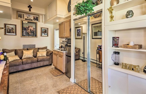 Elmont Apartment | Inviting Elmont Retreat with Patio & Family-Friendly Perks