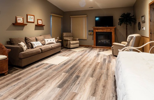Harrison Cottage | Inviting Cottage in Michigan with Ocean Views & Family Amenities