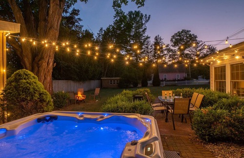 Walloon Lake Cottage | Inviting Lakeside Cottage with Hot Tub and Pet-Friendly Options