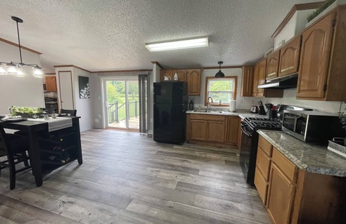 Northeast House | Cozy country home, “Sunny Meadows” in Cadillac on 40 Acres! Pet Friendly.