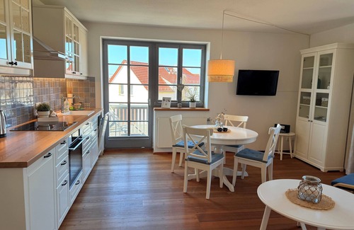 Radeburg Apartment | Cozy country-style vacation apartment with balcony
