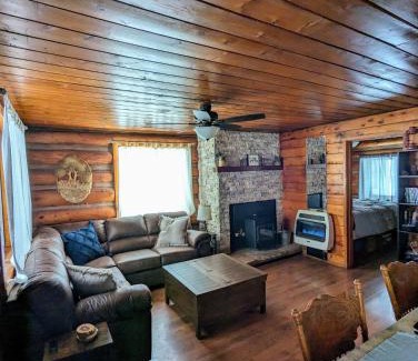 Pinetop House | Relaxing Getaway at Cozy Cub Log Cabin - Pet Friendly Retreat