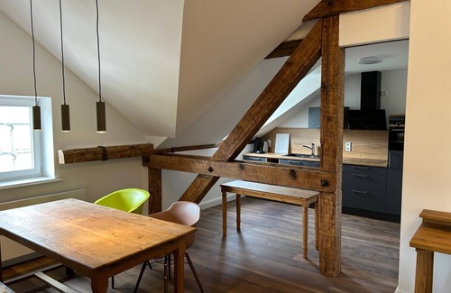Brauneberg Apartment | Cozy "Dachbalken-Loft" in beautiful villa