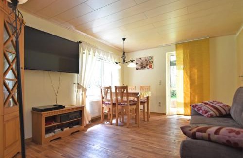 Crottendorf House | Inviting Apartment in Saxony with Cozy Terrace & Fireplace