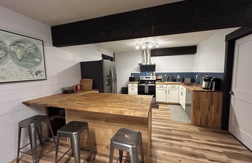University Area Apartment | Inviting Family Retreat with Hot Tub & Pet-Friendly Amenities