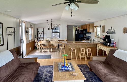 Holcombe House | Welcoming Family & Pet-Friendly Lake Retreat with Ocean Views