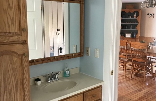 Grand Isle Other | Inviting Farmhouse Retreat with Scenic Views for Families