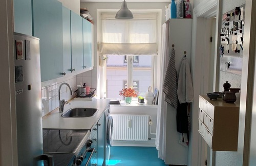 København V Apartment | Perfect Flat Steps from Central Station with Kitchen Access