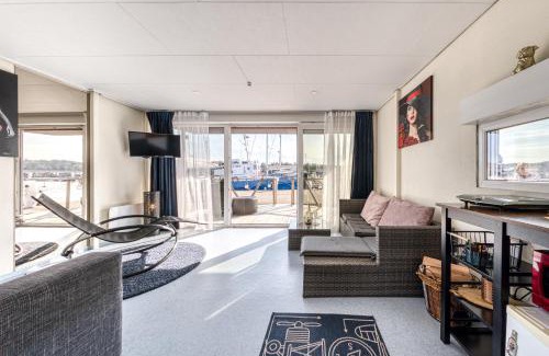 Haabersti Boat Rental | Inviting Floating House with Sauna and Oceanfront Views