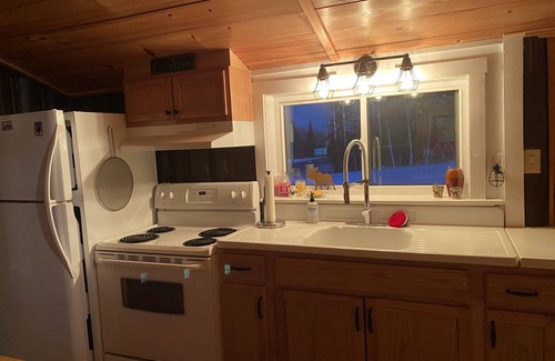 Jackman Cabin | Inviting Cabin Retreat Steps From Downtown Jackman