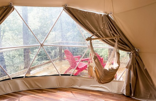 Wallkill House | Inviting Geo-Dome Retreat with Spa near Gunks Hiking Trails