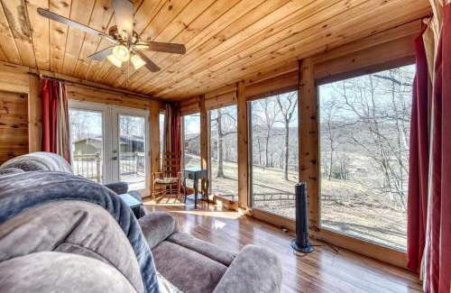Suches House | Cozy Getaways in this Cute A-Frame Cabin in Suches, Georgia