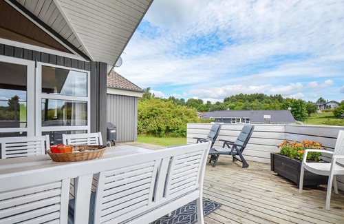 Lyngsbæk Strand House | Classic Danish Vacation Home with Indoor Pool & Ocean View