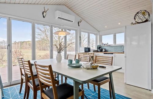 Skødshoved Strand House | Discover 3 Bedroom Oceanfront Getaway in Knebel