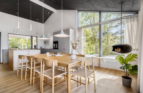 Knebel House | Cozy home in Knebel with sauna