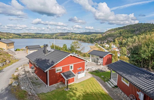 Uddevalla Municipality House | Picturesque Cottage with Ocean View Near the Sea