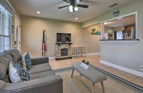 Whitney House | Inviting Home with Fire Pit - Steps from Lake Whitney!