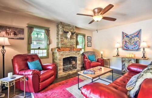Taos House | Inviting Retreat with Media Room Near Taos Plaza!