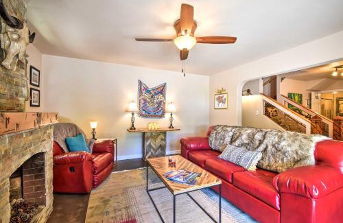 Taos House | Inviting Retreat with Media Room Near Taos Plaza!