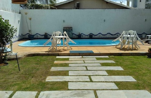 Barra do Jacuipe House | Inviting House with Pool and Ocean View in Estrada do Coco