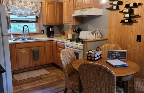 Woodruff Cabin | Inviting Lakefront Cabin with Ocean and Lake Views