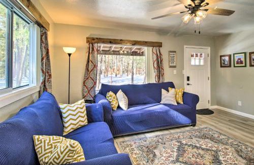 Pinetop-Lakeside House | Inviting Lakeside Cabin Steps from Rainbow Lake Awaits!