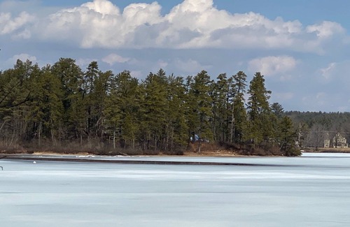 Silver Lake Cabin | Cozy lakeside cabin with private dock, canoe and central AC